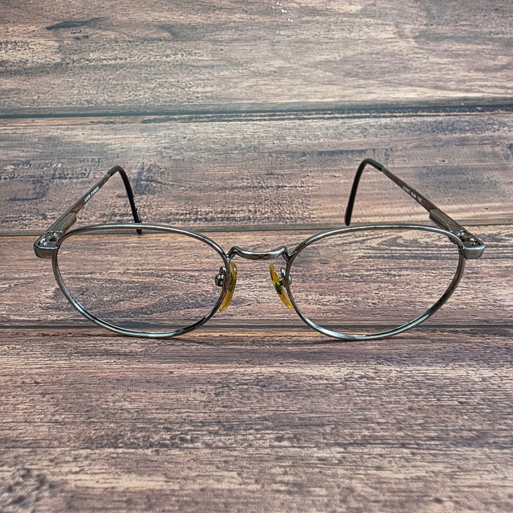 Guess Eyewear GU397 GUN Gunmetal Oval Eyeglasses Frames 50-17-135 Korea